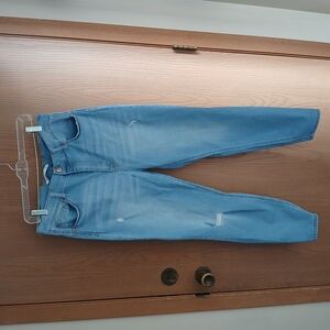 Light Blue Distressed Jeans